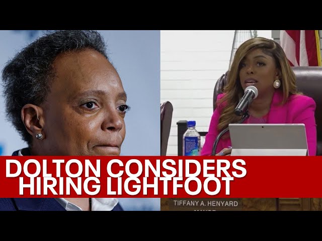 Dolton trustees consider hiring former Chicago Mayor Lori Lightfoot to investigate Tiffany Henyard