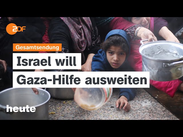 heute 19:00 Uhr vom 05.04.2024 Gaza-Hilfe, Bezahlkarte für Asylbewerber, Ärztemangel, Ukraine-Krieg