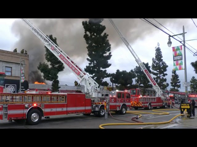 Sportswear store catches fire fashion district in downtown LA