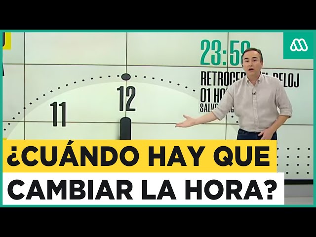 Megatiempo | Se viene el horario de invierno ¿Cuándo hay que cambiar la hora? - Viernes 5 de abril