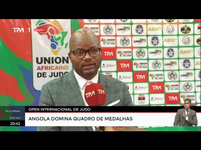 ⁣OPEN Internacional de Judo - Angola domina quadro de medalhas