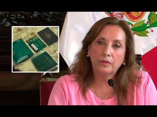 ⁣Dina Boluarte por certificado de Rolex en su casa: "Al devolver los relojes se quedaron por olv