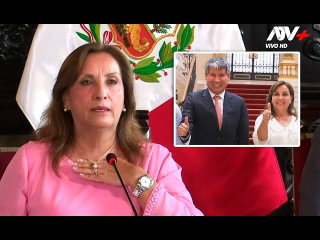 Dina Boluarte por aceptar Rolex como 'préstamo': "Por cariño que le tengo al hermano 