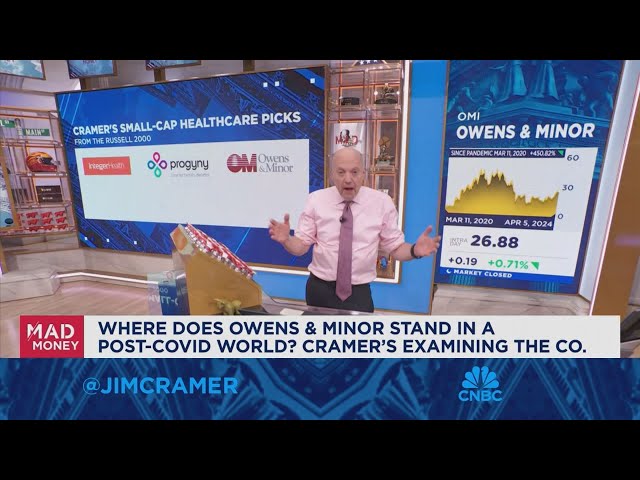 Jim Cramer lays out his top small-cap healthcare picks