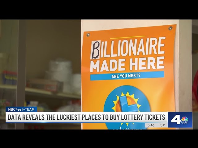 Here are lucky places to buy lottery tickets in SoCal, per data