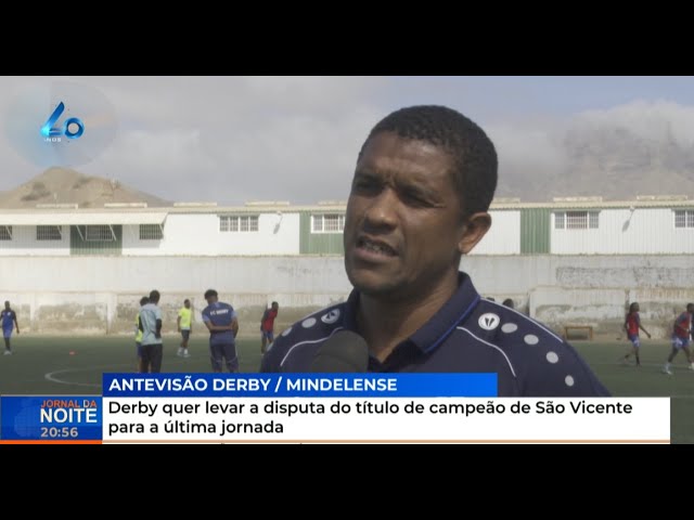 Derby quer levar a disputa do título de campeão de São Vicente para a última jornada