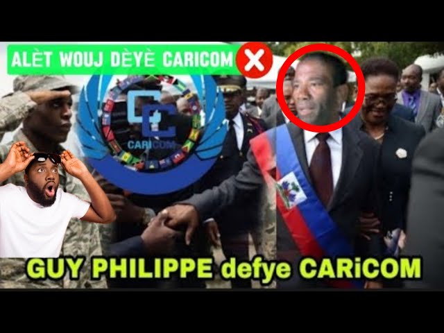 ⁣Peyi ameriken ak tout kanada karikòm pran gwo kalot marasa Guy Philippe kwoke nan gòj yo poul prezid