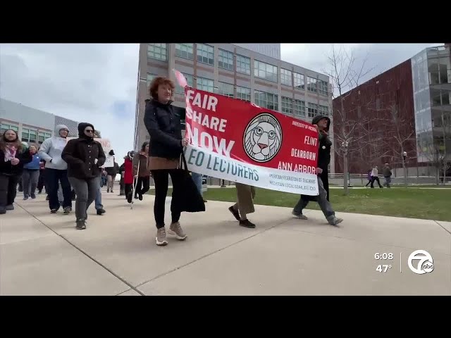 University of Michigan lecturers threatening to strike if 'fair contract' not reached