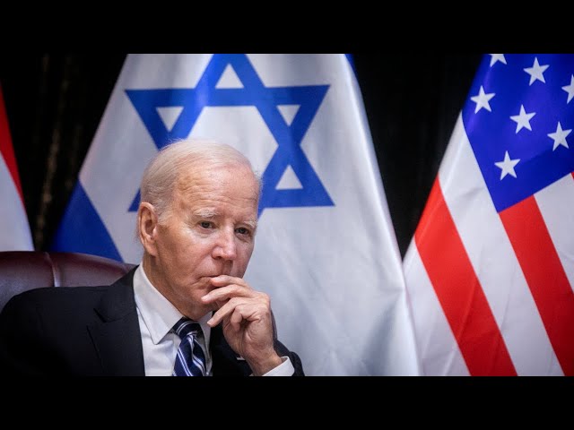 Joe Biden's support ‘going down the gurgler’ following Israel’s war in Gaza