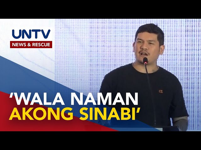 ⁣Mayor Baste Duterte, itinangging nag-utos sa mga pulis na patayin ang mga drug suspect sa Davao City