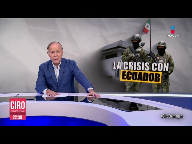 Policías de Ecuador irrumpieron en Embajada de México | Ciro | Programa Completo 5/abril/2024