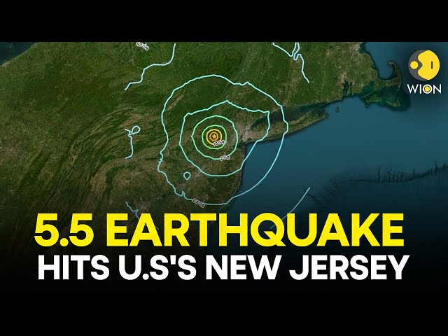 US Earthquake LIVE: New York region rides out magnitude 4.8 earthquake | WION LIVE