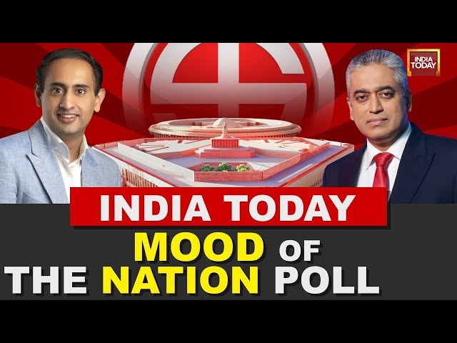 Mood Of The Nation With Rajdeep Sardesai & Rahul Kanwal | Who Will Win 2024 Elections? | India T