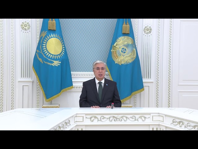 ⁣Мемлекет басшысы Қасым-Жомарт Тоқаевтың су тасқыны салдарына байланысты үндеуі