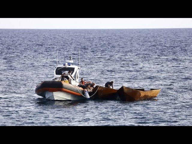 Lampedusa overwhelmed after receiving over 1000 migrants in a day