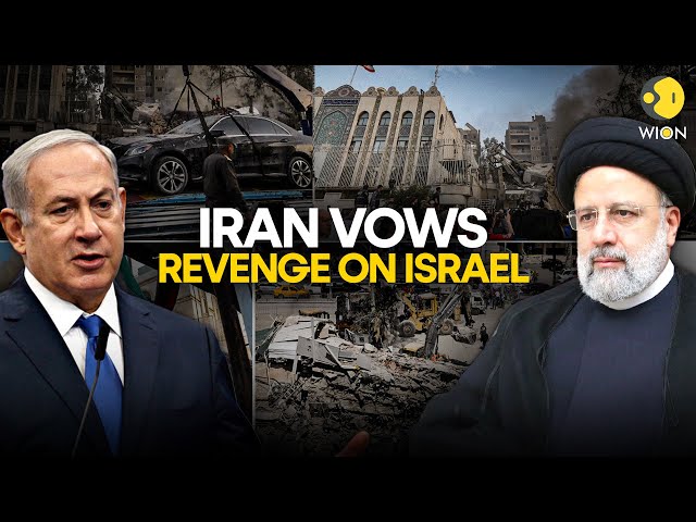 Israel-Hamas War LIVE: Iran vows to punish Israel for officers killed in embassy strike | WION LIVE