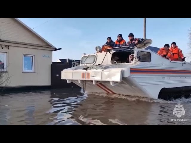 11.000 personas evacuadas por riesgo inminente de inundación en Rusia