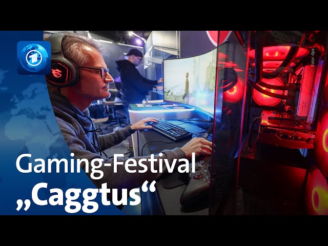 Gaming-Festival „Caggtus“ in Leipzig