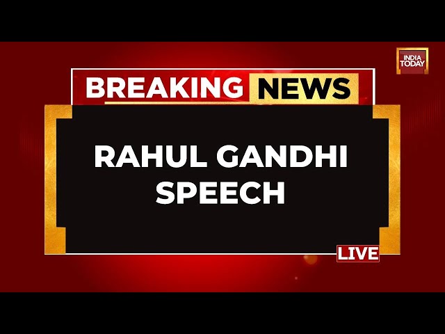 Rahul Gandhi LIVE: Rahul Gandhi Speech | Rahul Gandhi Launches Congress Manifesto In Hyderabad LIVE