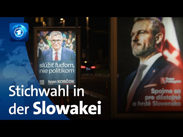 Stichwahl entscheidet über Präsidentschaft in der Slowakei