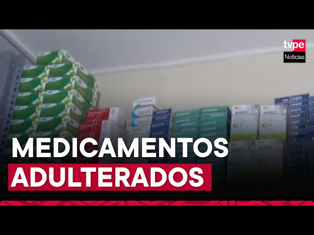 ⁣Cercado de Lima: PNP incauta medicinas adulteradas y vencidas