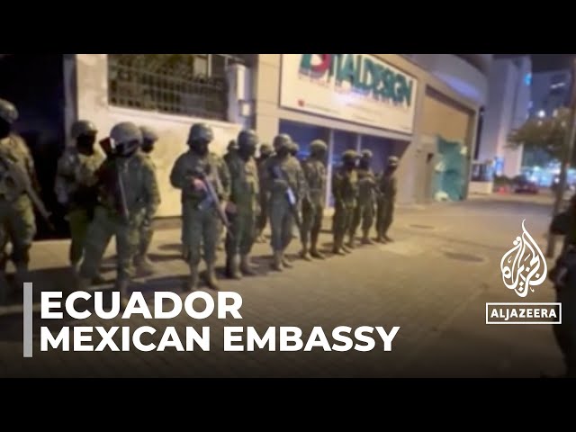 Mexican embassy raided in Ecuador: Former vice president Jorge Glas arrested