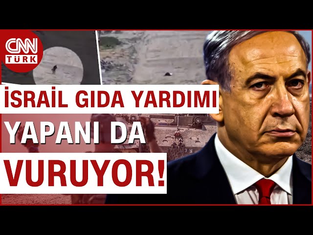 İsrail'in Savaş Suçları Kabarıyor! Gazze'ye Yardım Taşıyan Filistinliyi Vurarak Öldürdü #H