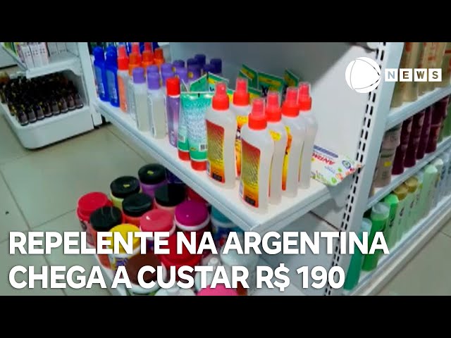 Surto de dengue na Argentina faz disparar o preço dos repelentes