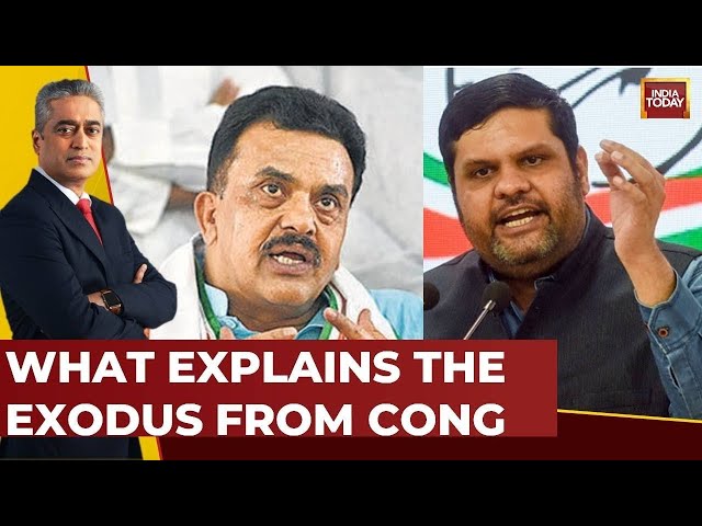 Rajdeep Sardesai LIVE: Gourav Vallabh & Sanjay Nirupam Exclusive | Congress 'Exodus' D