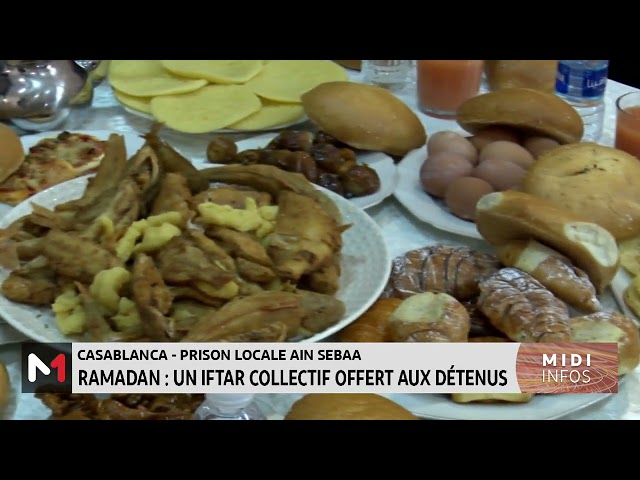 ⁣Prison locale Aïn Sebaâ : un Iftar collectif offert aux détenus