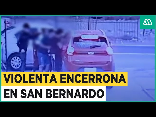 Encerrona en San Bernardo: Sujetos encañonaron a victimas