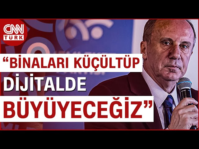 Memleket Partisi Küçülüyor! Muharrem İnce'den Dev Dijital Adımı... #Haber