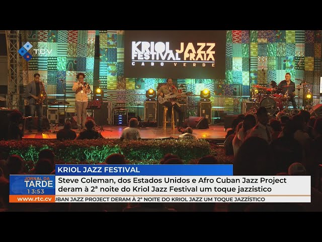 Steve Coleman, dos EUA, e o Afro Cuban Jazz Project deram brilho à 2ª noite do Kriol Jazz Festival