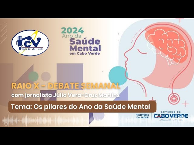 ⁣Raio X - Debate Semanal | 06 de Abril de 2024: Os pilares do Ano da Saúde Mental