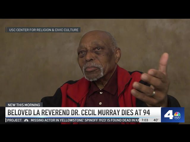 Remembering Rev. Cecil Murray, FAME pastor for nearly 30 years