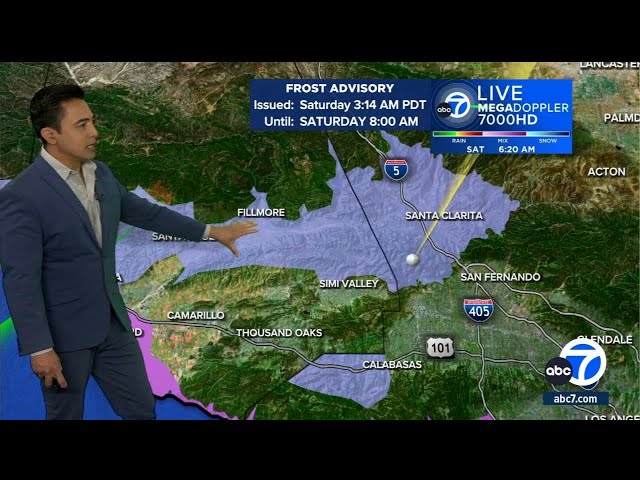 Rain moves out, warm temps arriving in SoCal soon