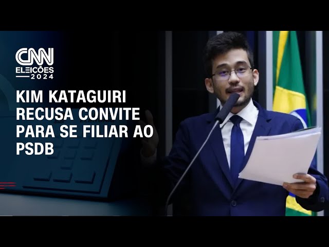 Kim Kataguiri recusa convite para se filiar ao PSDB | AGORA CNN