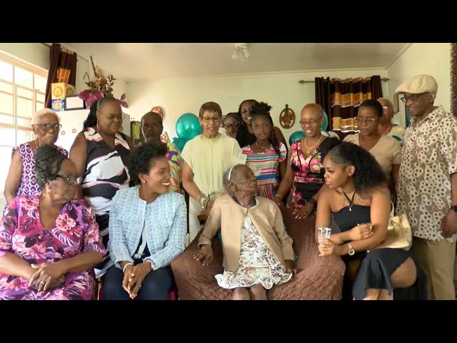 Centenarian celebrated