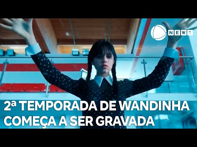 Segunda temporada da série "Wandinha" começa a ser gravada