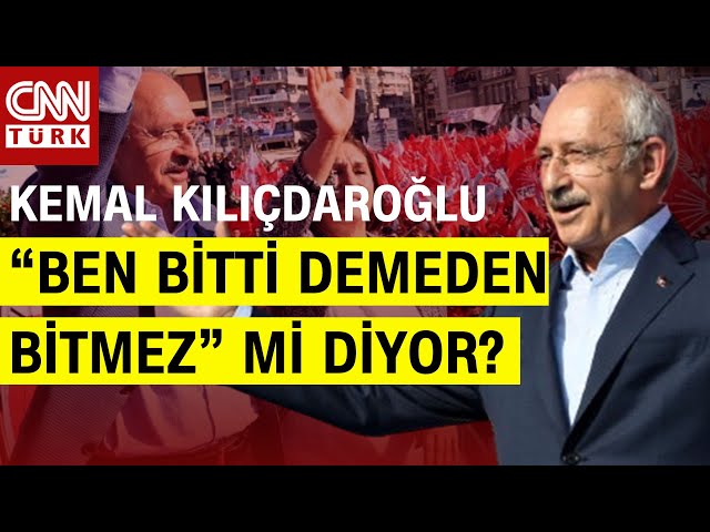 ⁣Kemal Kılıçdaroğlu Şu An Ne Düşünüyor? Siyasetle İlgili Nasıl Bir Adım Atacak? | CNN TÜRK Masası