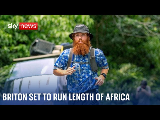 Briton Russ Cook set to finish running length of Africa after robbery ordeal