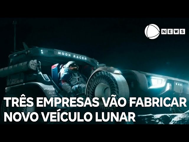 Três empresas vão fabricar novo veículo lunar