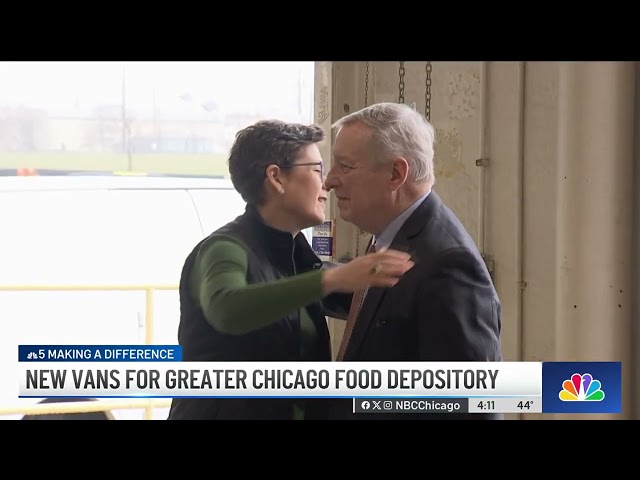 Greater Chicago Food Depository receives new vans