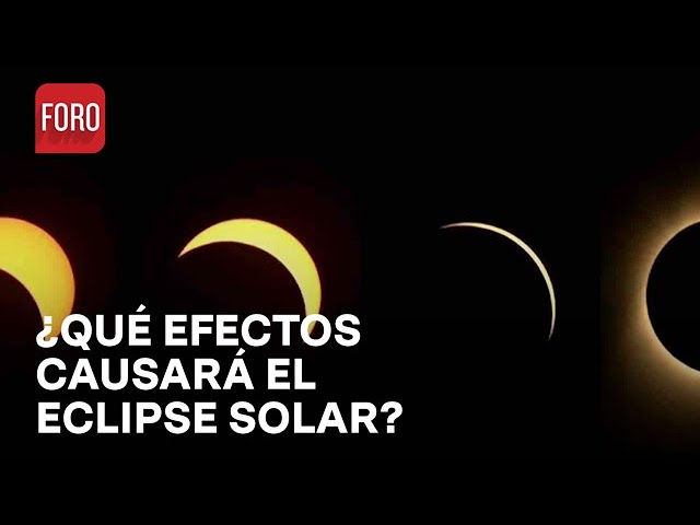 ⁣Científicos analizarán comportamiento de atmósfera durante eclipse de sol - Sábados de Foro