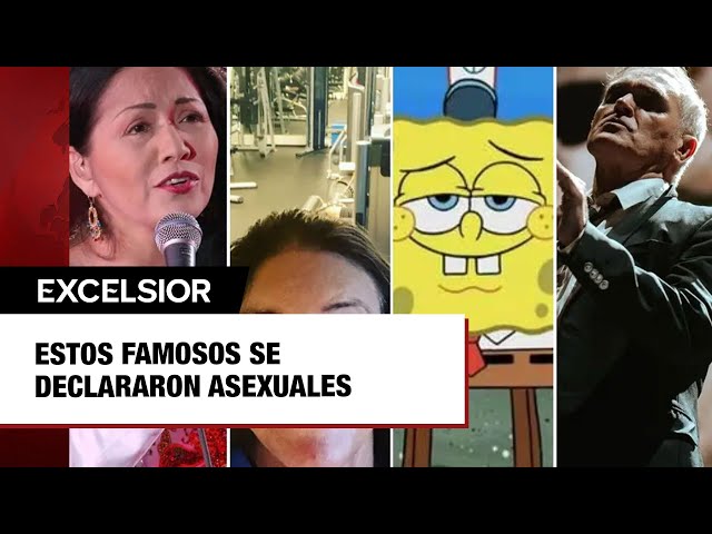 Estos famosos se declararon asexuales