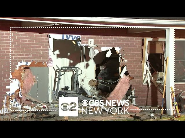 SUV slams into Newburgh home during pursuit with New York State Police