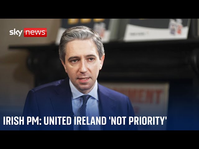 United Ireland 'a legitimate aspiration' but 'not priority' - says incoming Taoi