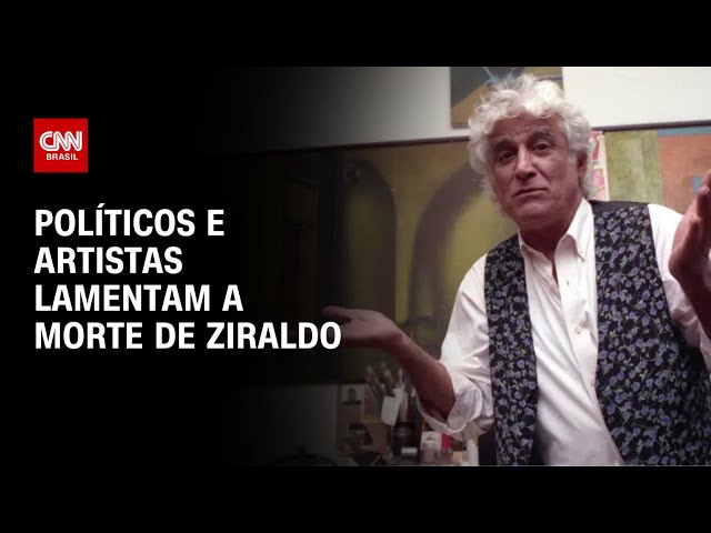 Políticos e artistas lamentam a morte de Ziraldo | CNN PRIME TIME