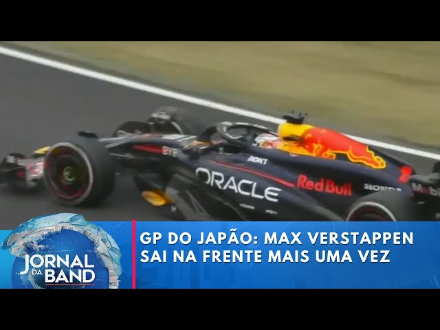 ⁣GP do Japão: Max Verstappen sai na frente mais uma vez