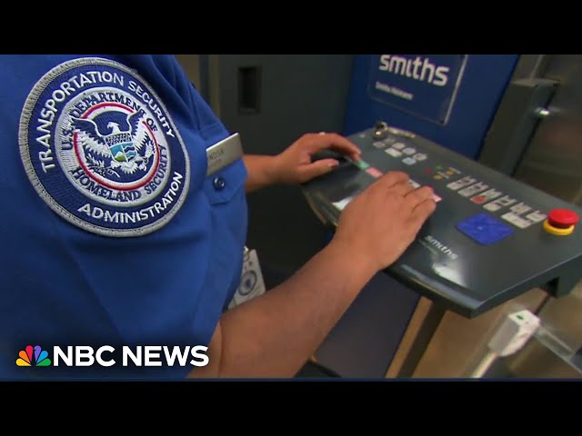 Hundreds of passengers bypassed a part of airport security screenings